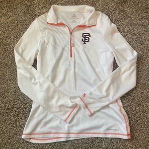 SF Giants 3/4 zip jacket